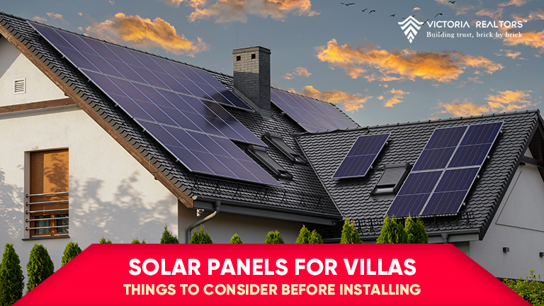 Solar Panel For Villa